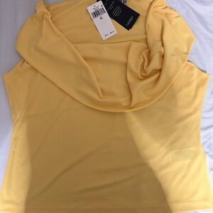 Ralph Lauren Soft Yellow Tank Top